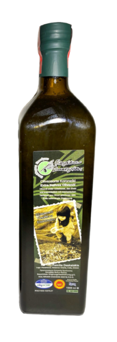 1-Liter Flasche Daskalakis Olivenöl -ungefiltert-